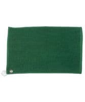 WICK GOLF CLUB GOLF TOWEL WITH EMBROIDERED LOGO